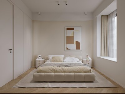 现代儿童房3D模型下载